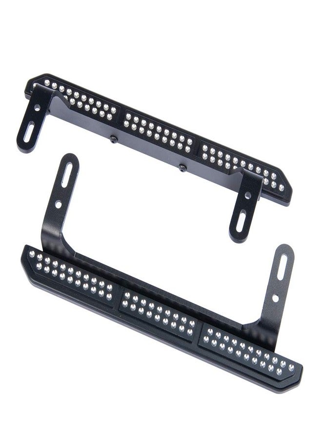 WEFEINO Metal Side Pedal Step Running Boards Foot-Plate Compatible with Tra-xxas TRX-4 TRX4 Bronco 1/10 RC Crawler Car - Image 4